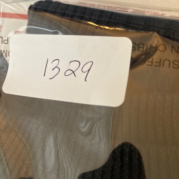 Womens Murano Silk Ribbed Sweater Short Sleeve Black S - Picture 9 of 9